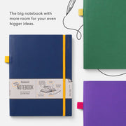Bookaroo Bigger Things Notebook: Teal