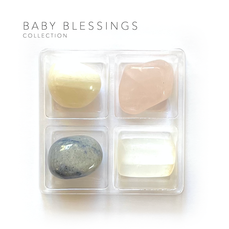 Baby Blessings - Rox Box - crystals and stones set kit gift: 4 - Leopard Frog