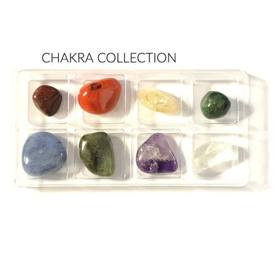 Chakra Collection - Rox Box - 8 pack - Crystals and Stones - Leopard Frog