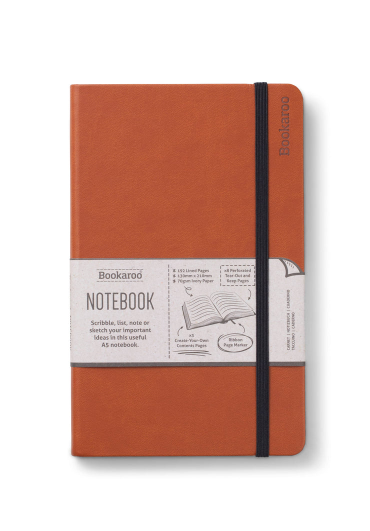 Bookaroo A5 Notebook: Mustard