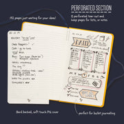 Bookaroo A5 Notebook: Mustard