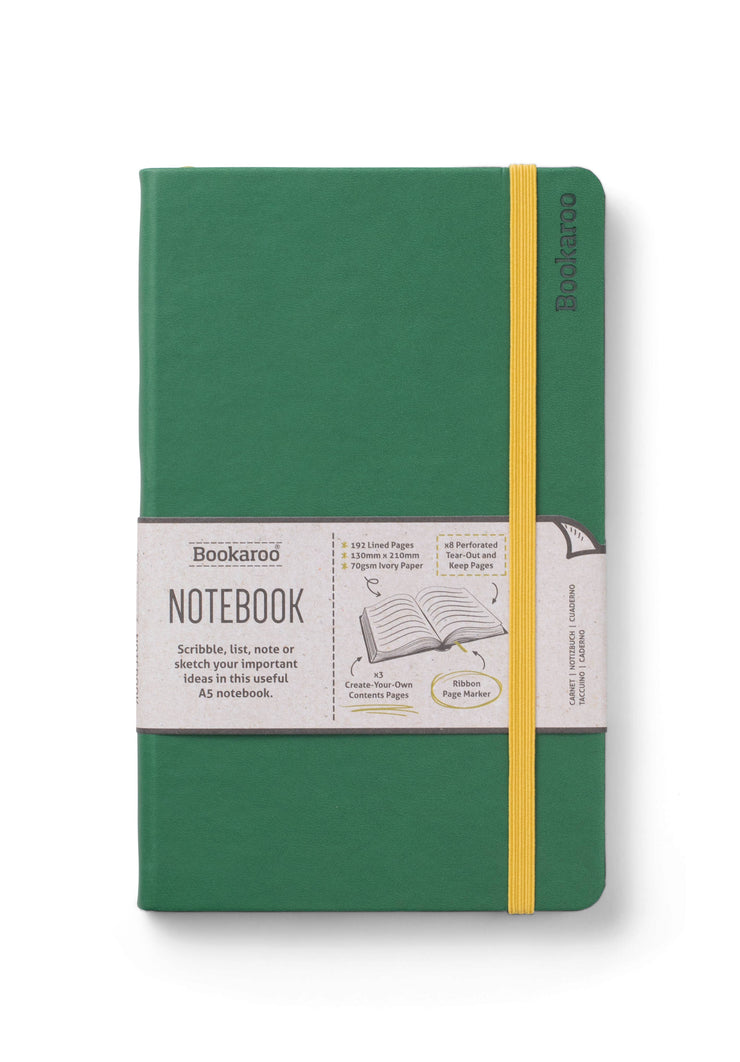 Bookaroo A5 Notebook: Mustard