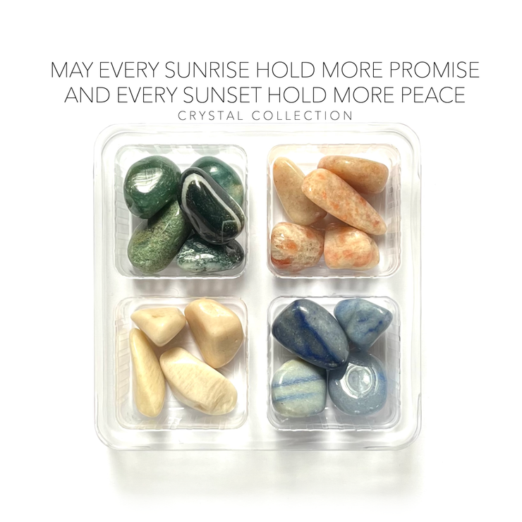 PROMISE & PEACE MANTRA-  Rox Box - Crystals and Stones - Leopard Frog