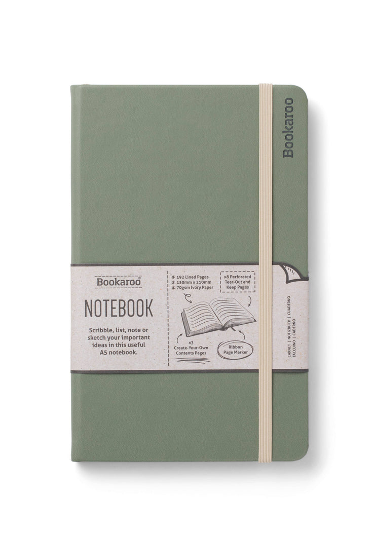 Bookaroo A5 Notebook: Mustard