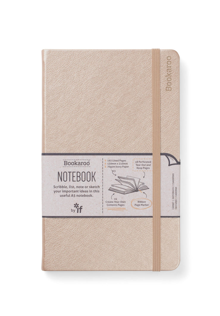 Bookaroo A5 Notebook: Mustard